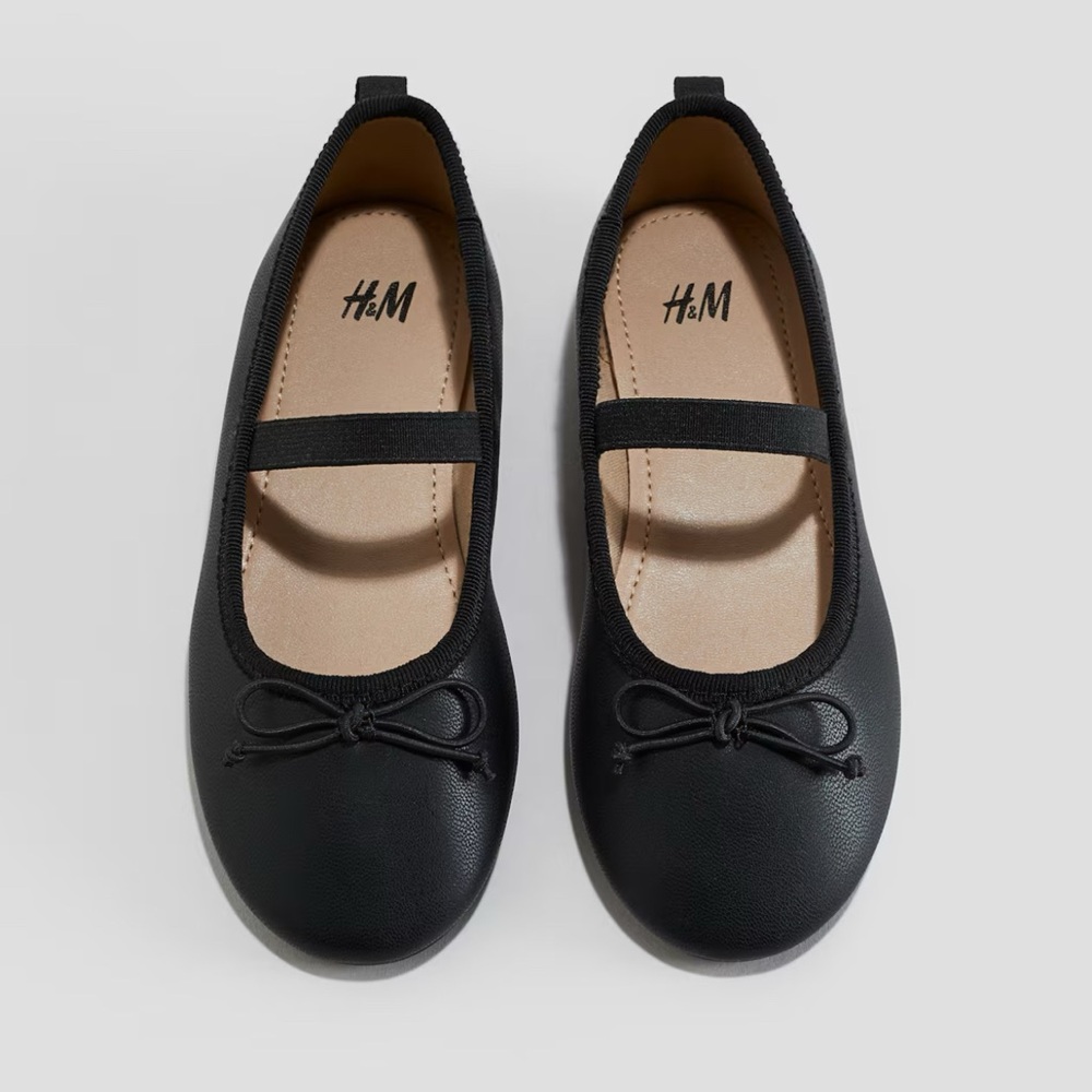 H&M Kids Black Dress Shoes